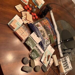 Village craft lot Gnome/fairy/christmas/ fall